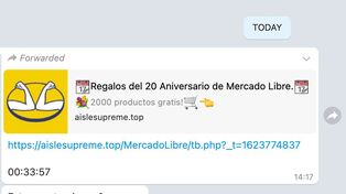 Un intento de estafa por WhatsApp ofrece regalos en nombre de Mercado Libre