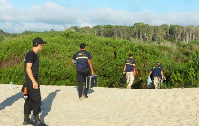 La zona de la playa uruguaya de Barra de Valizas donde se realizó la investigacón.