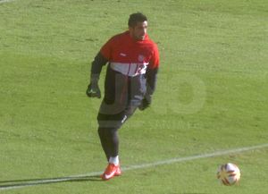 Moyano, el arquero que quiere ganarse un lugar en Unión