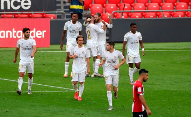 Real Madrid le ganó al Athletic Club con polémico penal