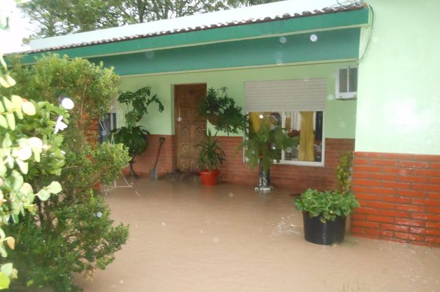 Así quedaron algunas viviendas tras el temporal del martes.