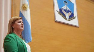 La removida vicegobernadora Gloria Ruíz.