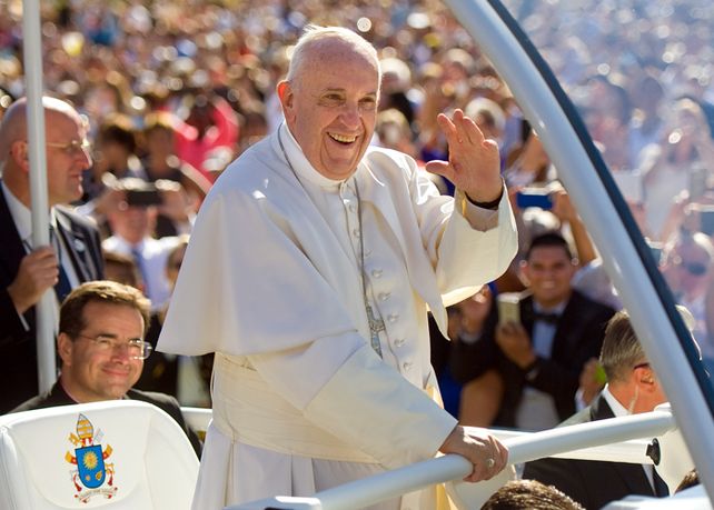 El Papa convocó a miles de fieles católicos en Estados Unidos.