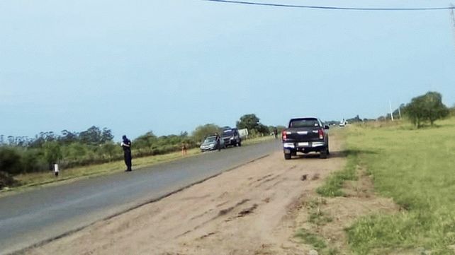 Ocurrió a unos 1.000 metros del arco de acceso a la ciudad de Feliciano. El ciclista falleció en el lugar&nbsp;