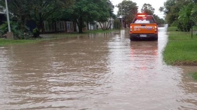 Varias localidades sufrieron problemas en paralelo con las inundaciones en zonas rurales.
