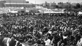 Asamblea de trabajadores durante El Villazo en 1975. El juicio arranca el 13 de noviembre&nbsp;