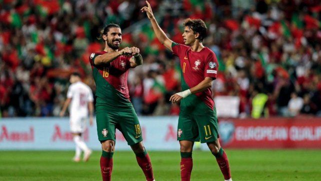 Hacia la Euro: Portugal goleó a Luxemburgo y lidera su zona