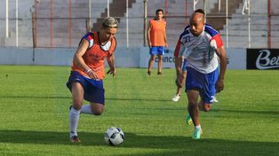 Jonathan Belforte sumó ayer minutos de fútbol y sería titular el sábado ante Independiente Rivadavia. &nbsp;