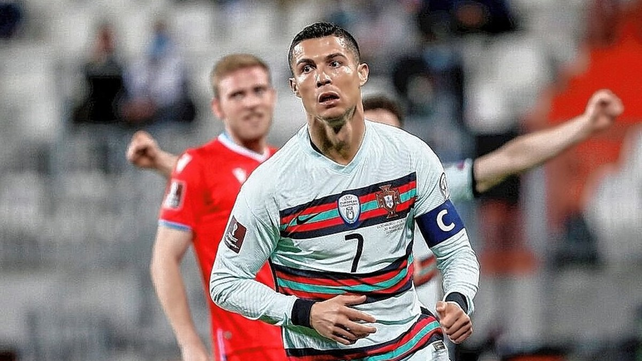 Cristiano Ronaldo convirtió un gol en la victoria de Portugal 3-1 ante Luxemburgo.