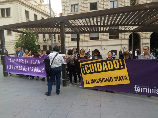 El paro contra la violencia y el femicidio tuvo adhesión en España