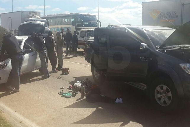 Persiguieron y apresaron a dos hombres que escaparon de un control policial en Santa Fe