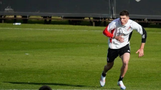 Franco Carboni se fue del conjunto de Núñez sin haber debutado oficialmente.