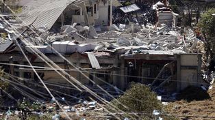 Una explosión de gas destruyó un hospital infantil en México