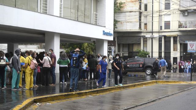 El edificio del Cemar fue evacuado