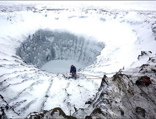 Científicos rusos descendieron por primera vez a través del agujero que lleva al fin del mundo