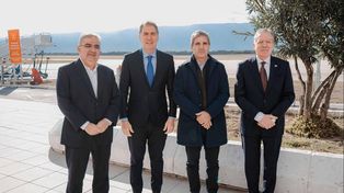 Santilli y Caputo llevaron obras al norte para recomponer el vínculo con los gobernadores