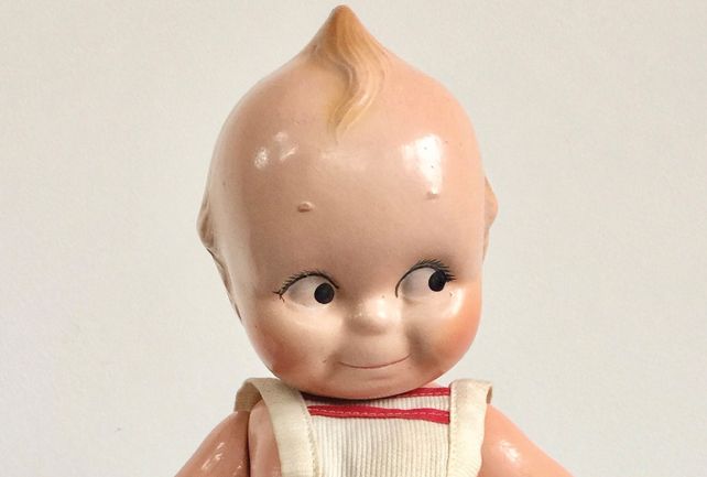 Muñeca de porcelana Kewpie