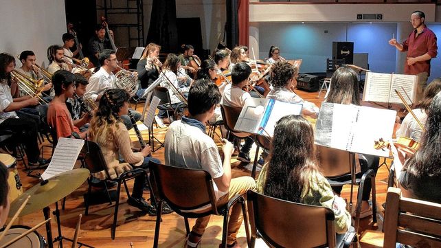 Encuentro de Orquestas, Ensambles y Coros infanto juveniles en La Vieja Usina