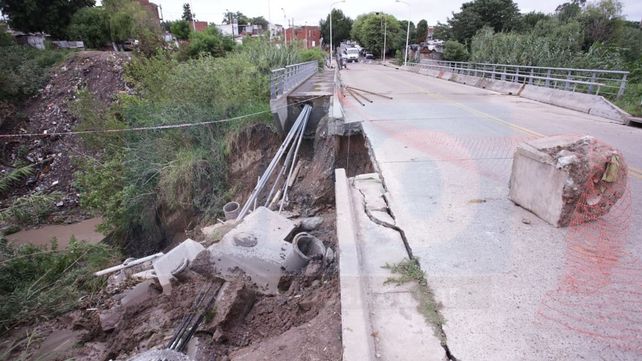 Paraná: el puente de calle Moreno está en riesgo