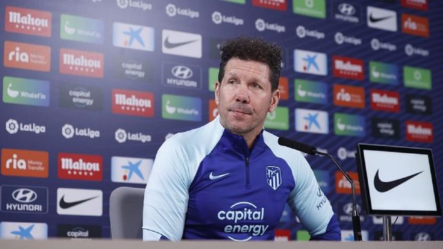 Diego Simeone no anduvo con vueltas y fue muy crítico de su trabajo en Atlético Madrid.