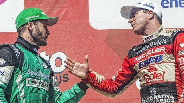 Mariano Werner y Agustín Canapino hicieron pruebas aerodinámicas.
