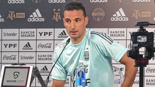 Scaloni habló en la previa del partido ante Brasil.