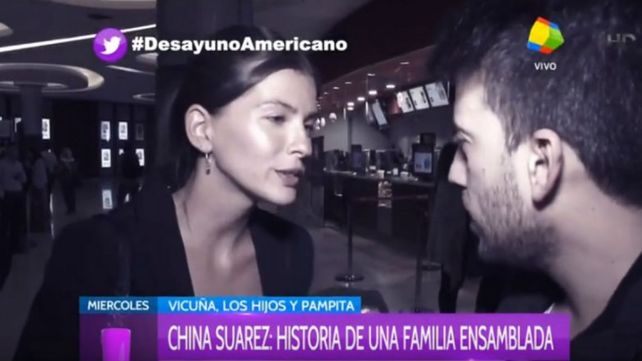 China Suárez, enojada, respondió sobre su imagen con los hijos de Pampita China Suárez, enojada, respondió sobre su imagen con los hijos de Pampita