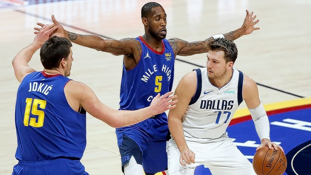 Campazzo no tuvo acción en la caída de Denver ante Dallas