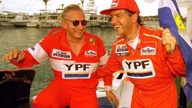 otros tiempos. Fabio Buzzi y Daniel Scioli