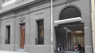 Imagen de esta mañana de sábado frente a la sede del sindicato. Desde el gremio sostienen que todo volvió a la normalidad.