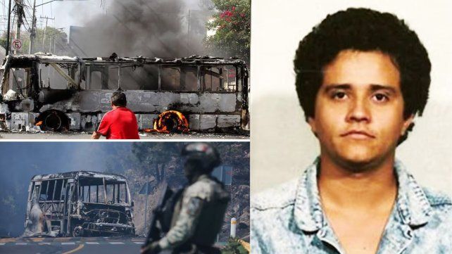 Fuerte operativo de seguridad para recibir el cuerpo del narcotraficante mientras se reportan ataques del Cártel de Jalisco en varias ciudades de México