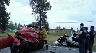 Muere una familia argentina chocada por ladrones uruguayos que huían de un robo