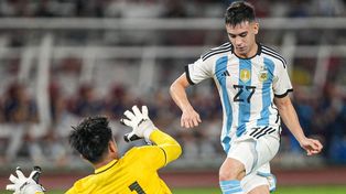 Facundo Buonanotte tuvo su chance de selección e inició un nuevo camino en su carrera futbolística.