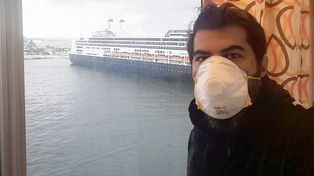 Pandemia: un periodista cordobés sigue a la deriva en alta mar