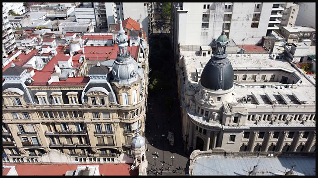 Las magníficas construcciones de  Córdoba y Corrientes.