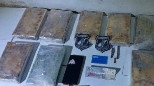 Santa Fe: un paranaense fue detenido con más de 11 kilos de cocaína en su vehículo