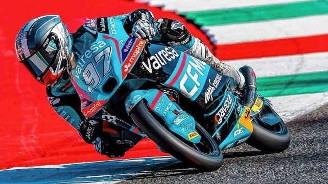 Marco Morelli remontó y terminó séptimo en Moto3