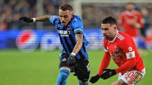Con la presencia de Nicolás Otamendi, Benfica derrotó a Brujas por 2-0 y dio un paso clave para acceder a los cuartos de final de la Champions League.