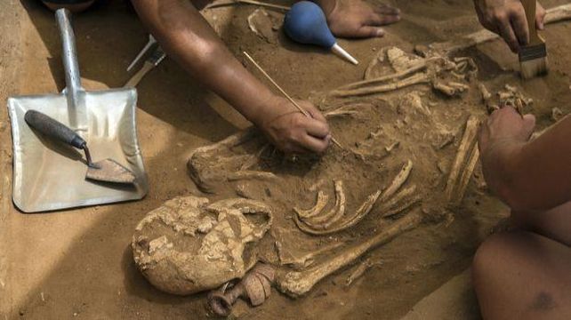 Raro. El hallazgo es considerado clave para dilucidar la ruta migratoria del enigmático pueblo