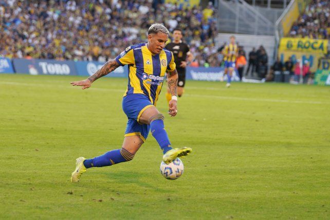 Enzo Copetti tendrá su primer partido de titular en Central en el torneo Clausura.