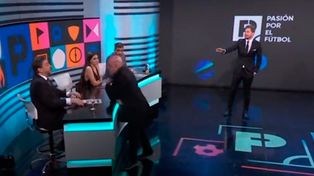 Horacio Pagani insultó a Distasio y luego lo fue a buscar en pleno programa para intentar golpearlo.