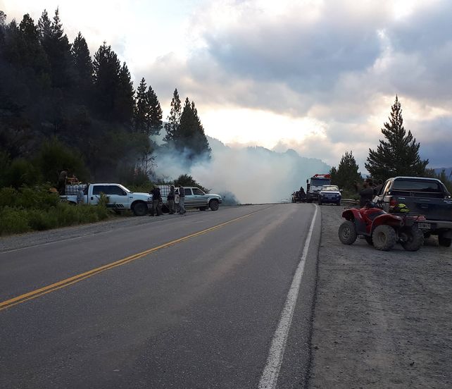 El fuego desatado en El Bolsón se extendió hasta El Maitén, en la provincia de Chubut