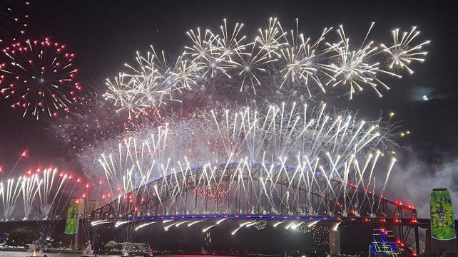 Así fueron los festejos para recibir el 2023 en Australia y Nueva Zelanda