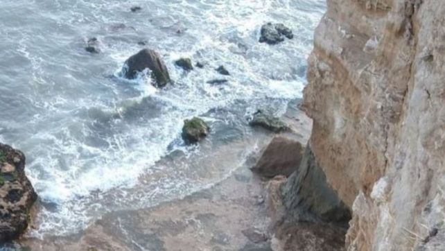 Murió el hombre que cayó desde un acantilado en Mar del Plata