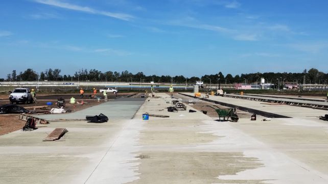 Concordia: terminan obras en una cabecera del aeropuerto