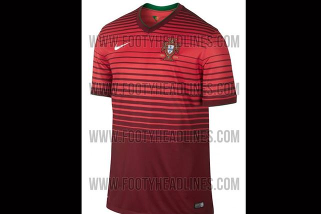 Se filtró la camiseta que usará CR7 en Brasil 2014