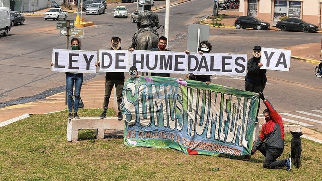 Ley de Humedales. Piden su tratamiento urgente.