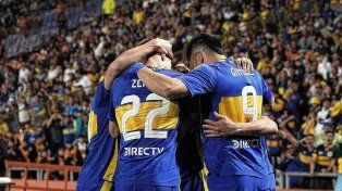 Boca festejó en Mendoza.