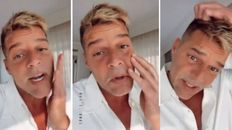 Ricky Martin reapareció y disipó las sospechas que había en torno a su cara. Ricky Martin reapareció y disipó las sospechas que había en torno a su cara.