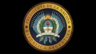 El gobierno difundió el nuevo logo del presidente de la Nación